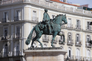Statue in the plaza; these are to be found everywhere and I think they are all the same except for the name plaque.