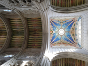 Ceiling in cathedral