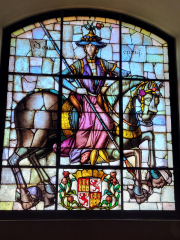 Segovia Alcázar stained glass