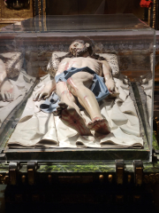 Polychrome effigy in Segovia Cathedral