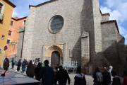 Simple church of Santa Teresa in Ávila