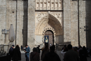Exteior of Basilica San Vicente in Ávila