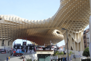 The Setas (mushroom) wooden feature