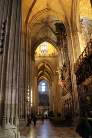 Interior of the Seville Cathedral