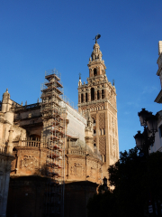 Restoration work on the Cathedral is on-going