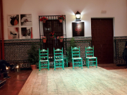 The tablao at La Casa del Flamenco