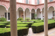 Courtyard at Museo de Bellas Artes