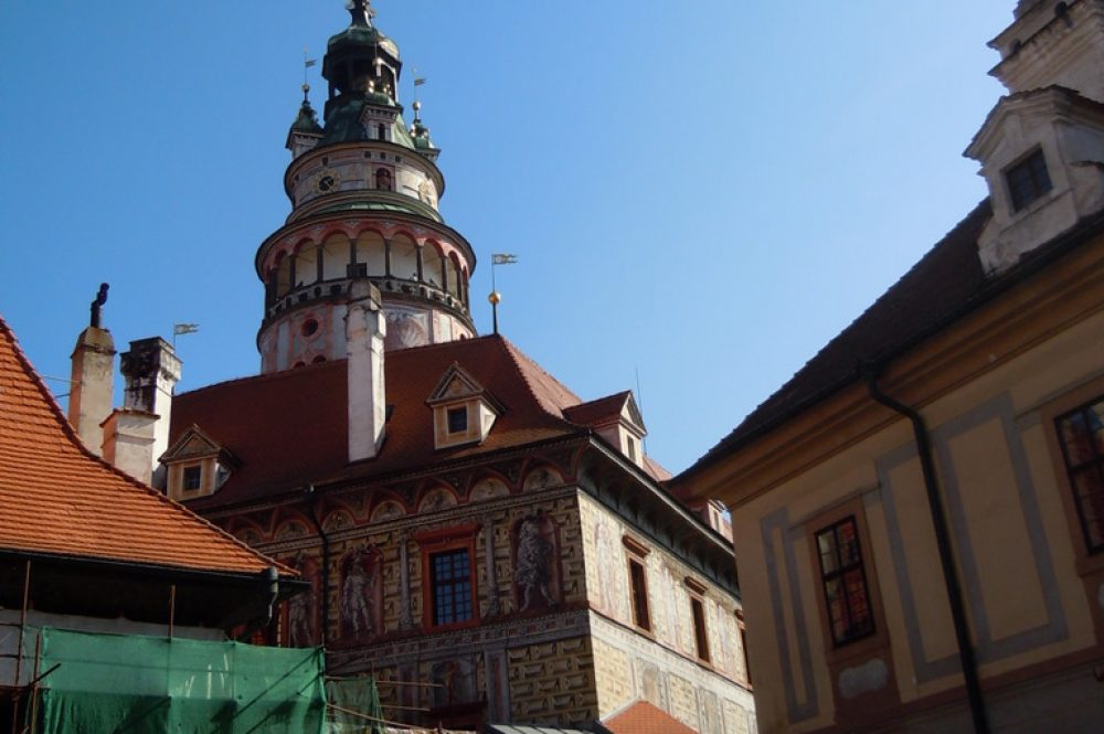 Českŷ Krumlov and Českĕ Budĕjovice