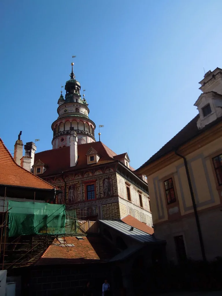 Českŷ Krumlov and Českĕ Budĕjovice