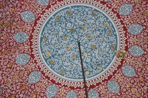 Detail of dome in reading room in Topkapi