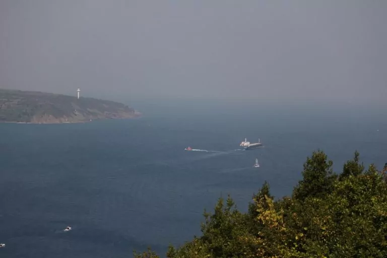 Up (down?) the Bosphorus to Yoros Castle