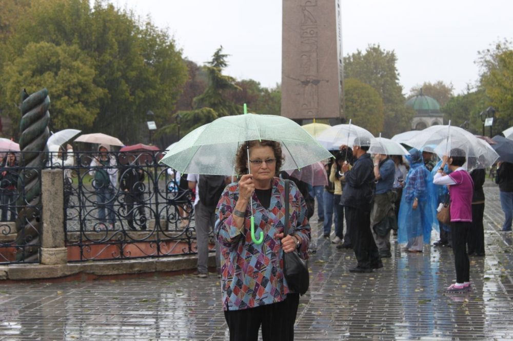 A rain day in Istanbul