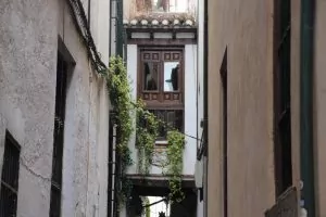 Part of our room was over the street