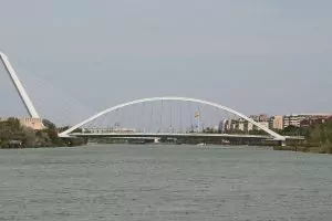 Bridge from tour boat