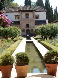 Reflecting pool in the Generalife