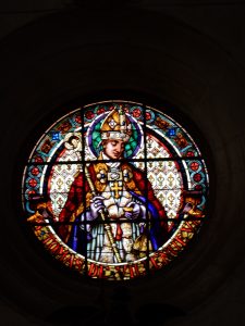 Stained glass in Granada Cathedral