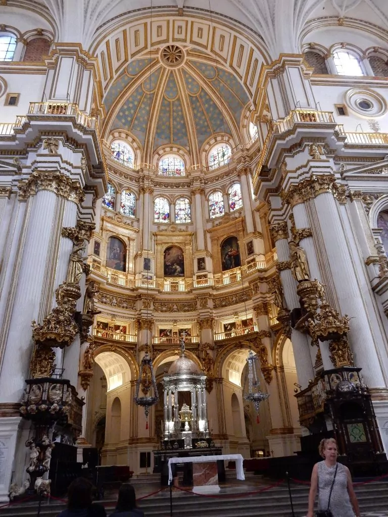 Main dome in Granada Cathedral