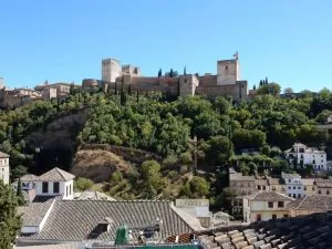 The Alhambra, directly across from our apartment