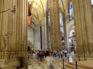 Interior of Seville Cathedral