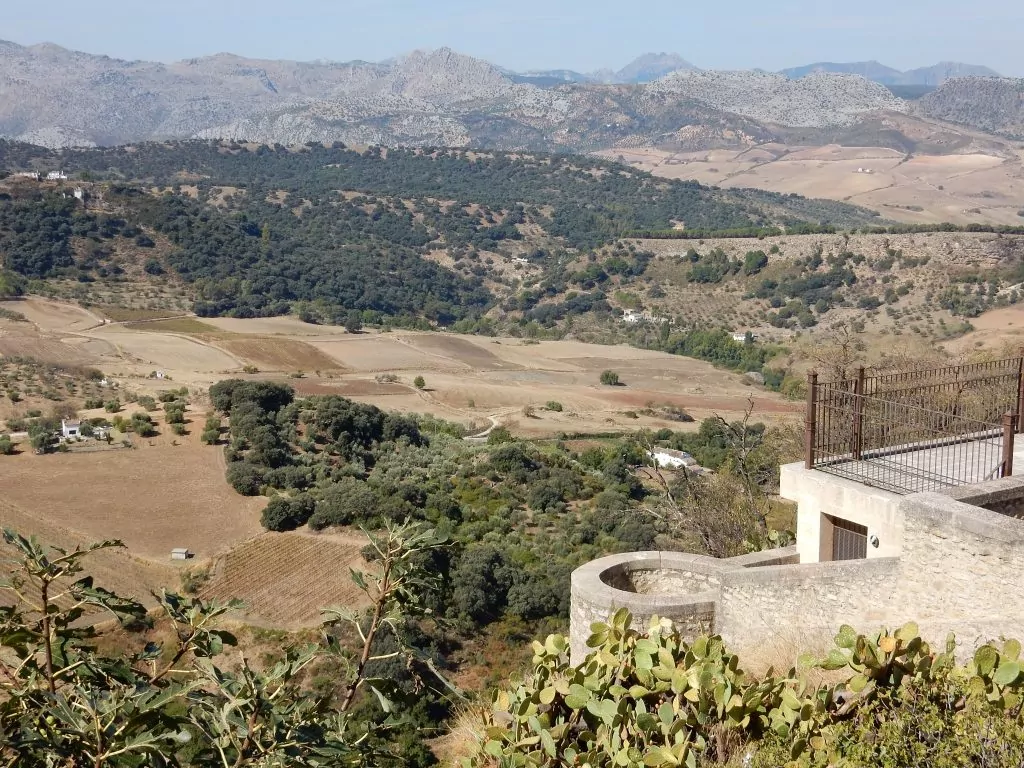 View from Ronda mirador (lookout)
