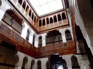 Interior shot of Wood Museum