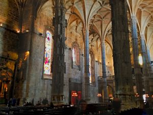 Interior of Santa Maria de Belém.