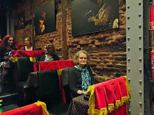 At Cardamomo, waiting for the flamenco show