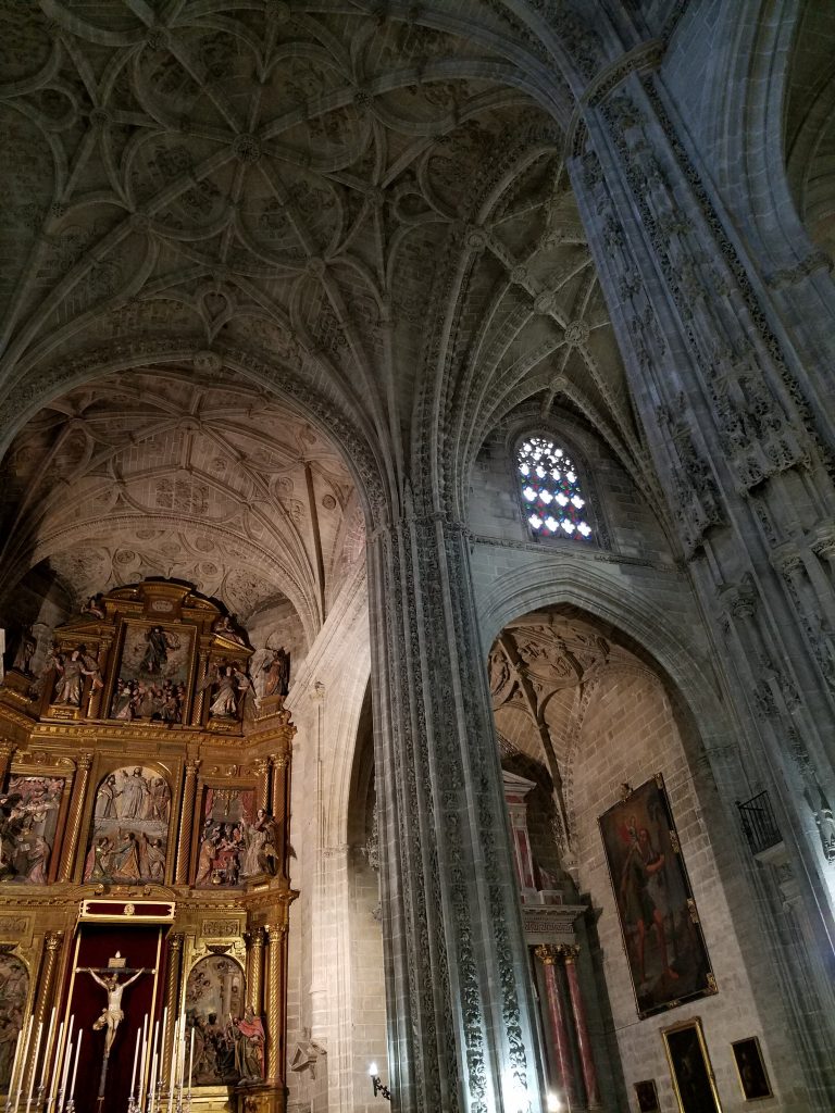 Interior of San Miguel church