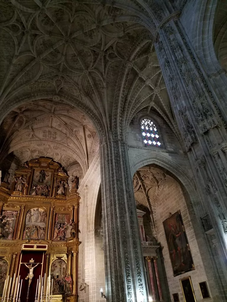 Interior of San Miguel church