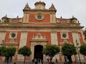 Inglesia del Salvador is a baroque church