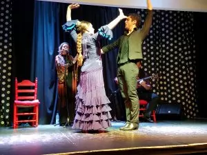 From the show at Orillas de Triana