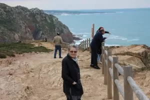 Patricia at Cabo de Roca