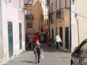 Streets branch off every-which-way for no apparent reason.