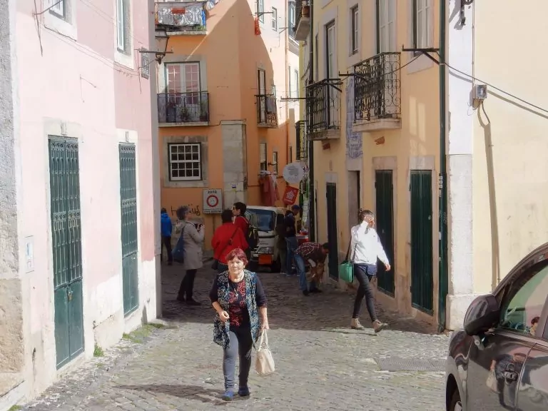 Streets branch off every-which-way for no apparent reason.