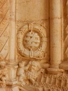 Example of Manueline decorative style. This style is uniquely Portuguese.